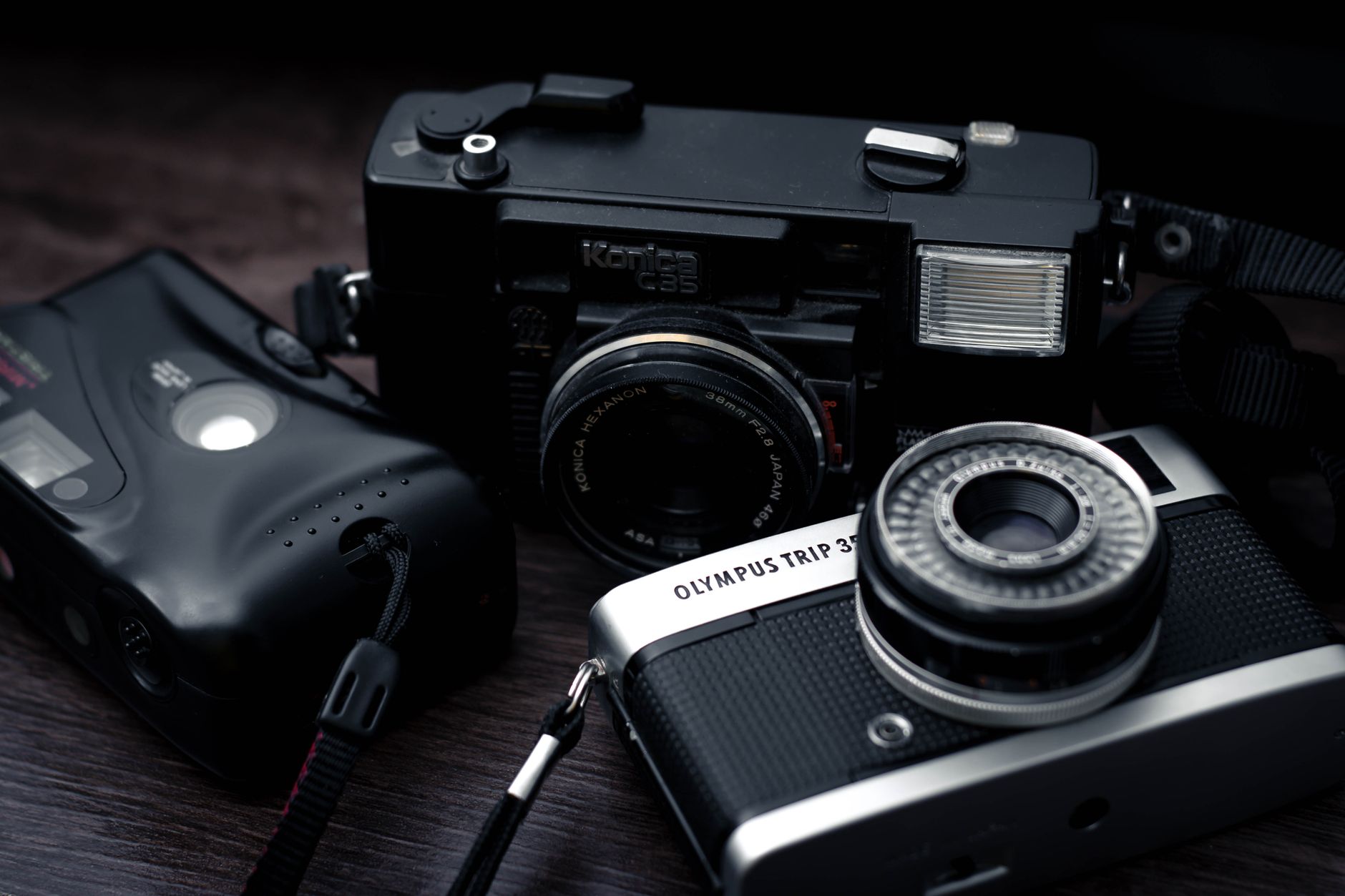 Photography camera prepared for a shoot
